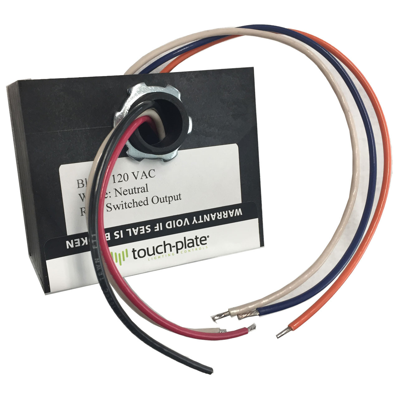 Touch-Plate Low Voltage Powered Relay Pack - Nipple Mount