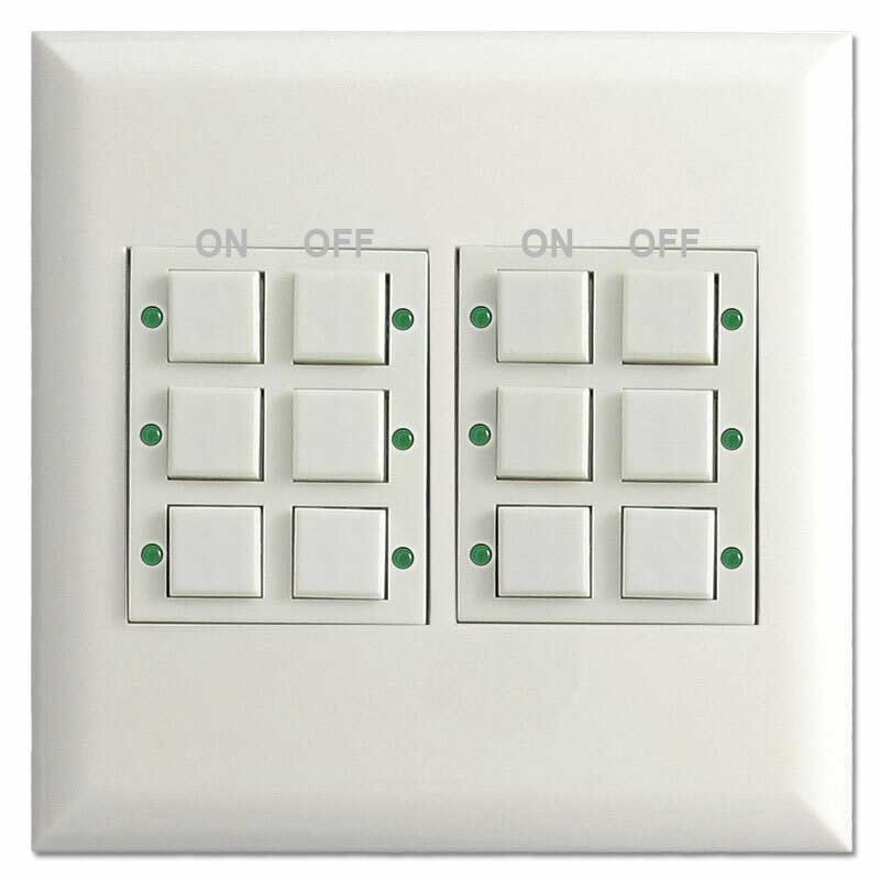 黄色　Switch　Light GE Low Voltage 6 Pilot Light Switch Replacement Unit on 2-Gang Box