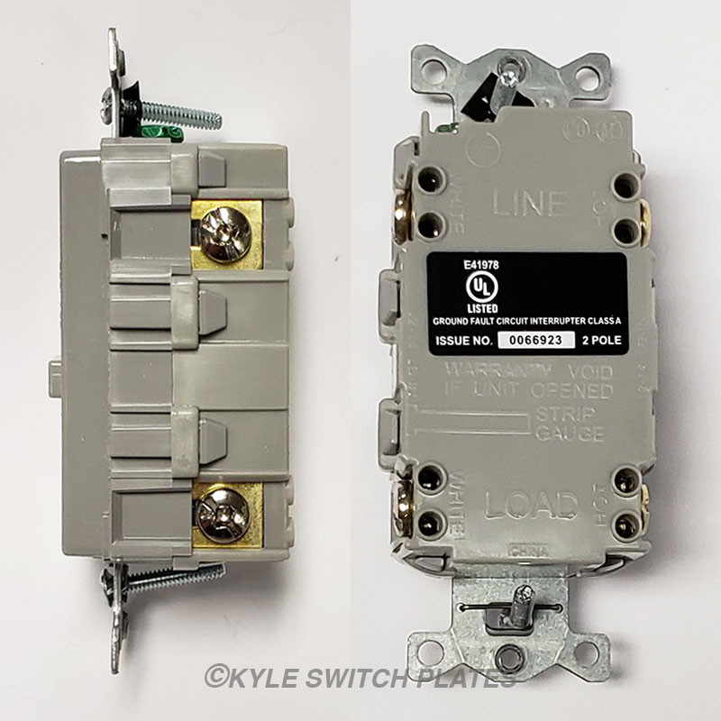 Tamper Resistant 15A GFCI Receptacle Lutron - Satin Biscuit | Kyle