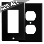  Black And Gray Arrow Light Switch Plate Cover Various Sizes  Offered : Handmade Products