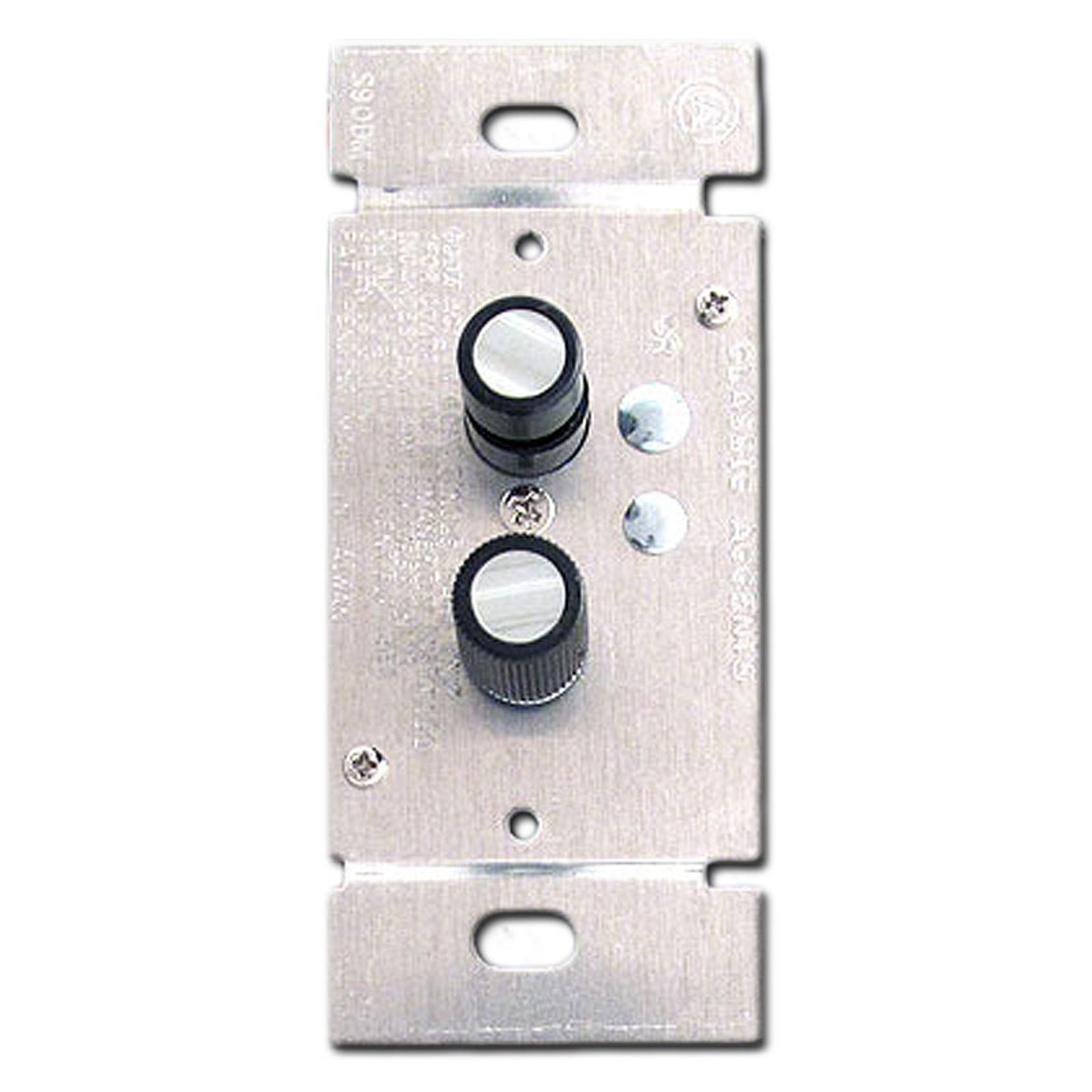 Push Button Light Switch Dimmers Single Pole 600 Watt