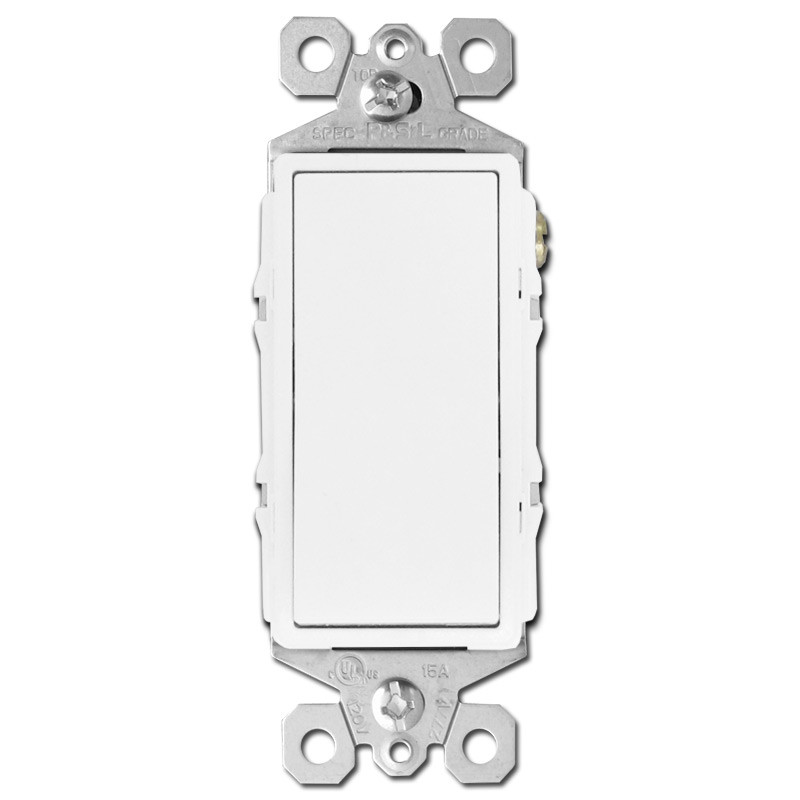 Four Way Rocker White 4 Way Rocker Switches | Kyle Switch Plates