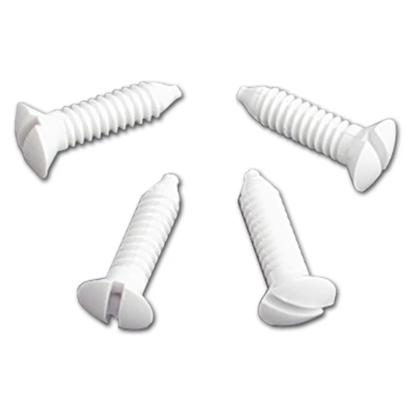 Switch plate screws for outlet covers electrical wall plates
