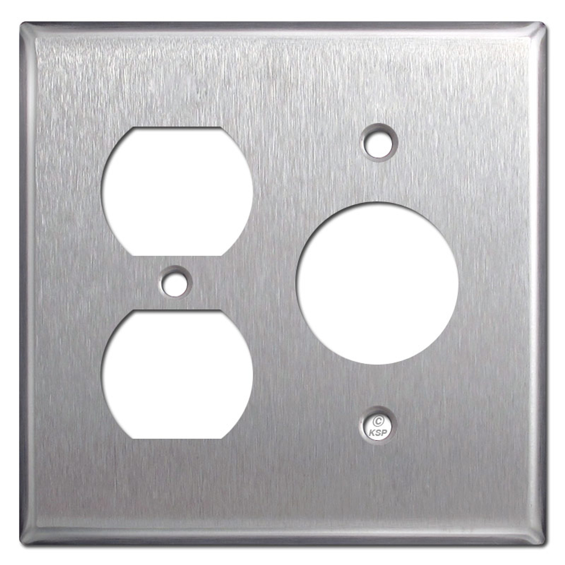 Stainless Steel Receptacle Outlet Wall Plates