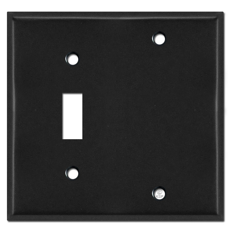 Black Blank Wall Plate Covers
