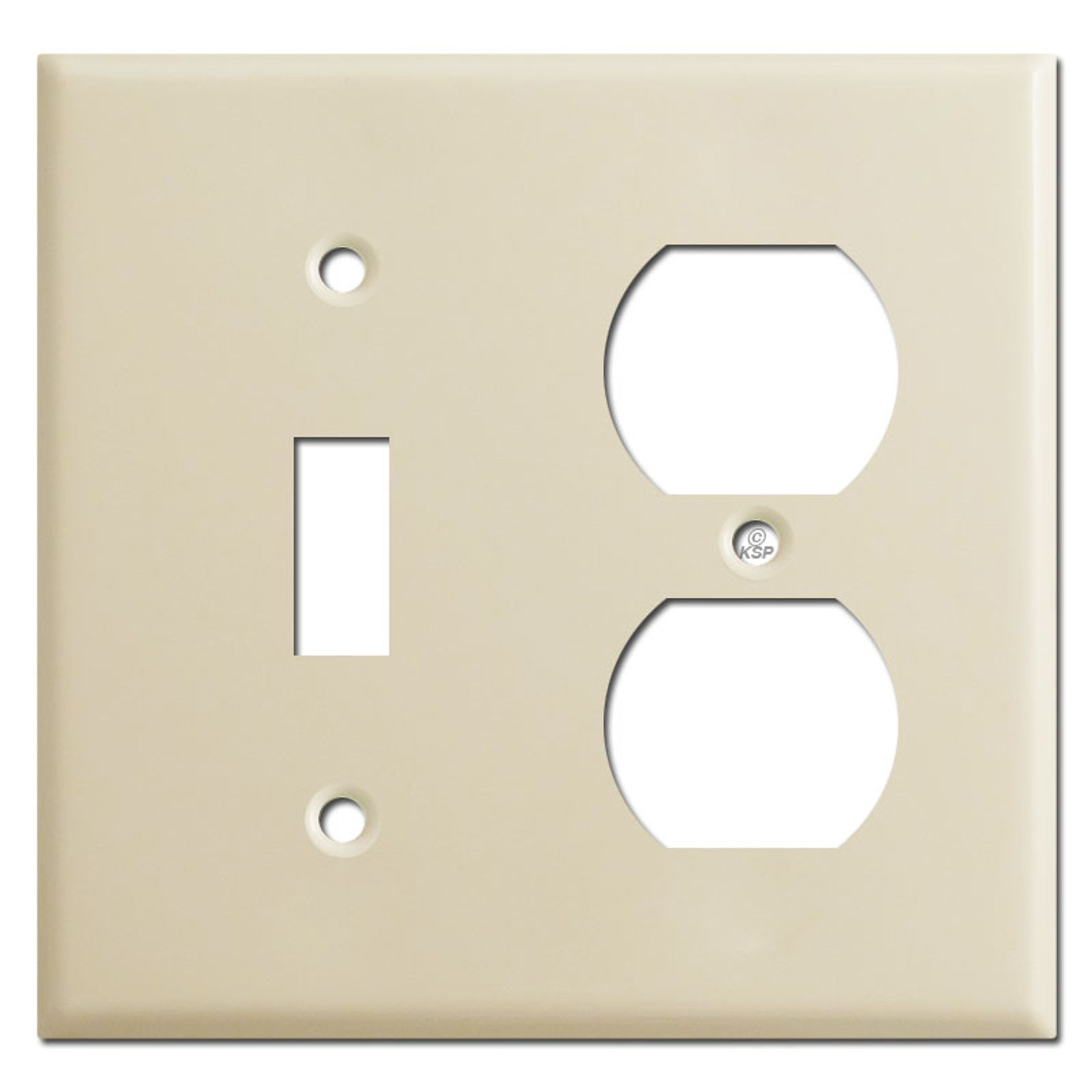 2 Toggle Duplex Switch Plate Ivory Kyle Switch Plates