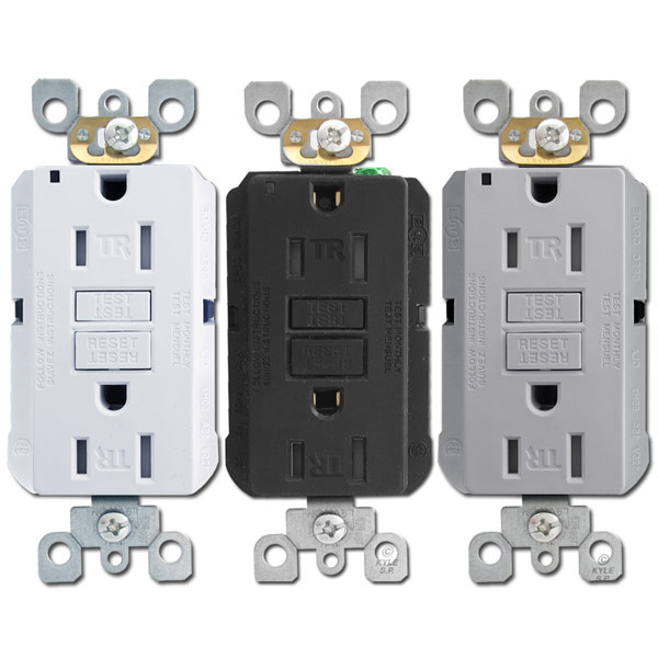 Round Decora Rocker or Ground Fault Outlet Wall Switch Plates