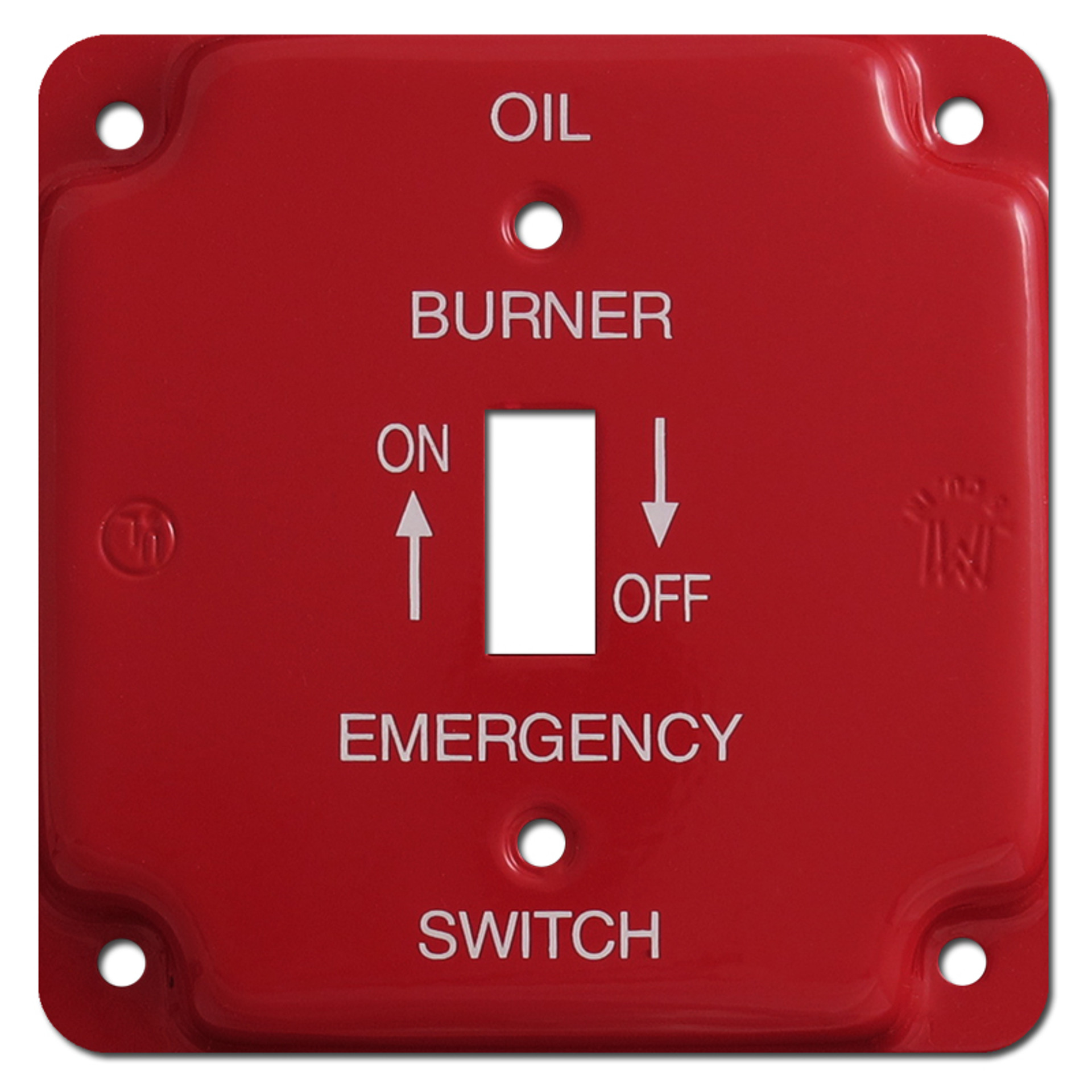 Emergency Switch Plate, Red Gas & Oil Burner Cover, GFCI Outlet Plates