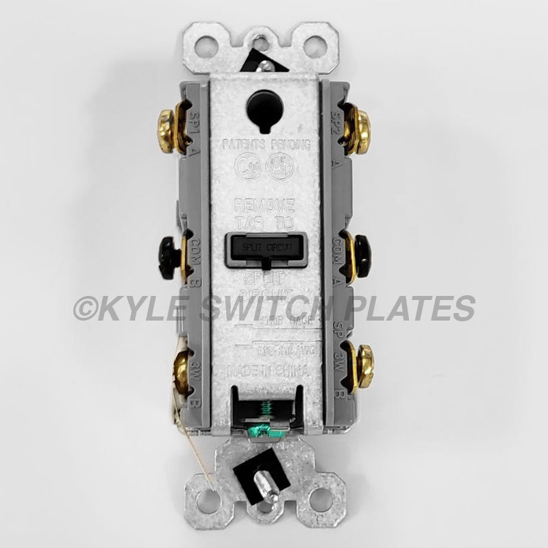 Triple Light Switches Dual S/P + 3Way Legrand RCD113