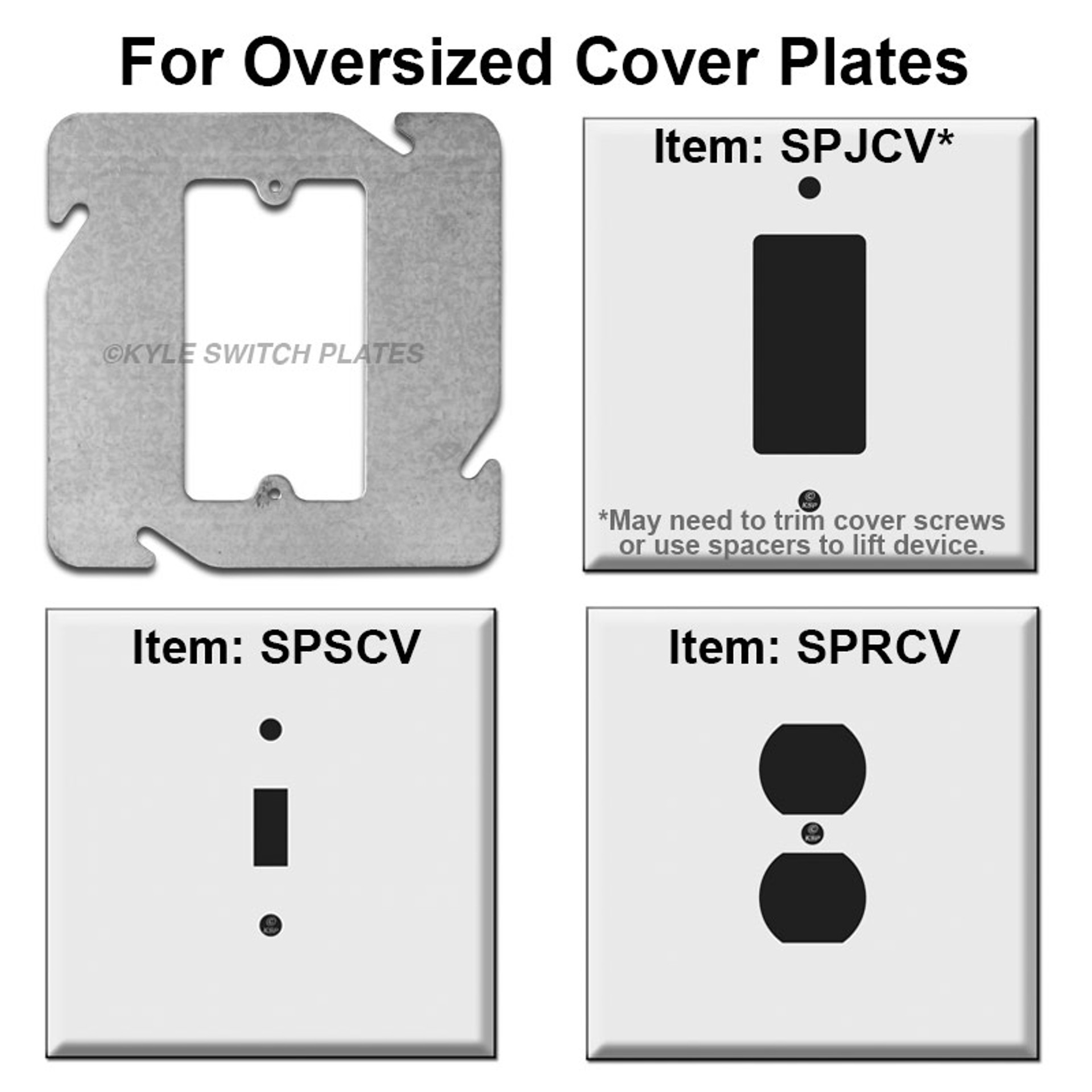 3 device plaster ring