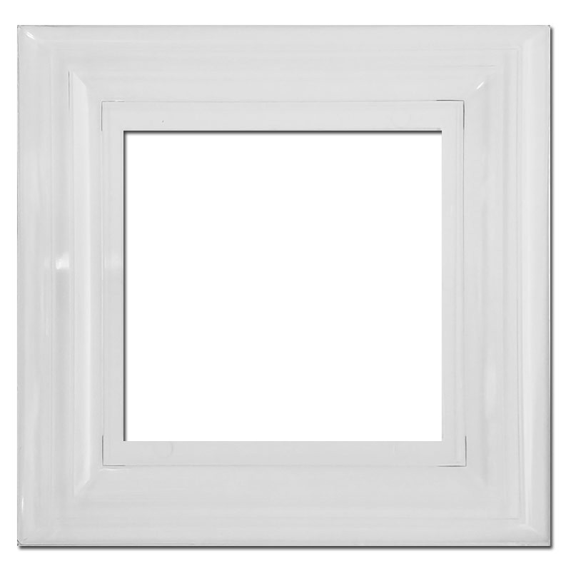 White Raised Switch Plate Extenders