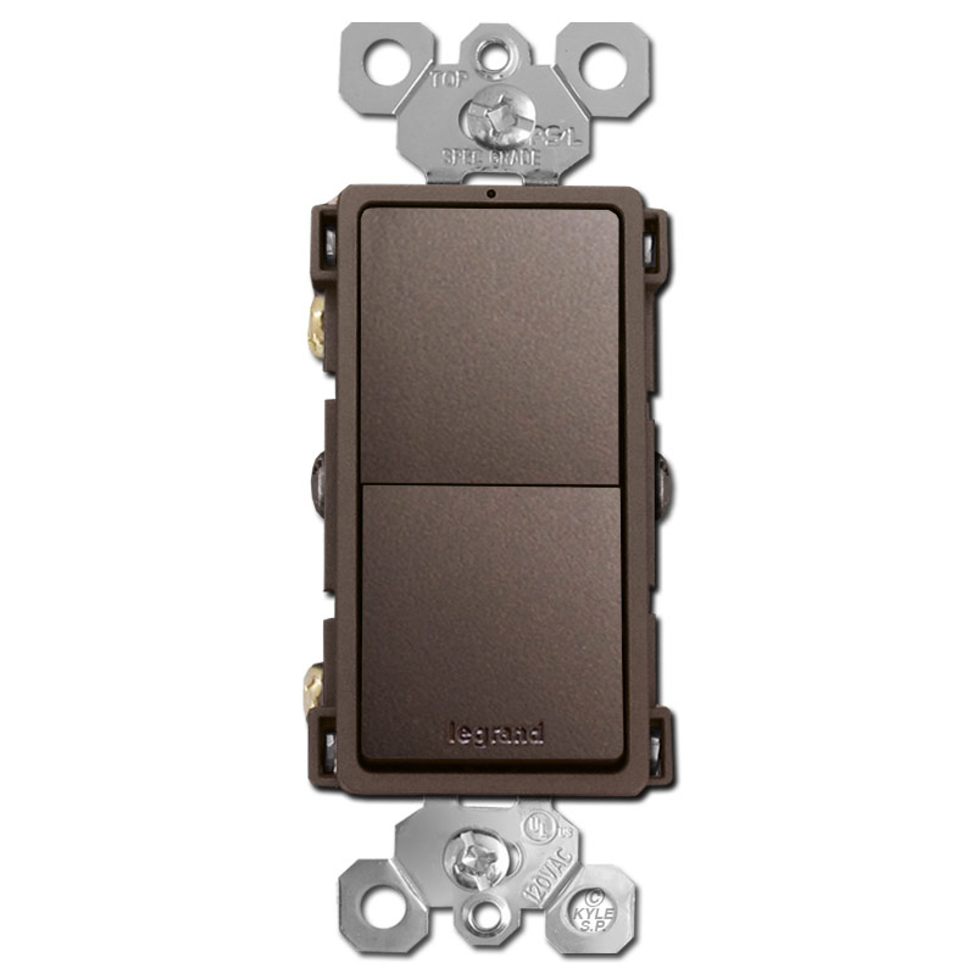 Bronze Electrical Outlets & Light Switches Kyle Switch Plates