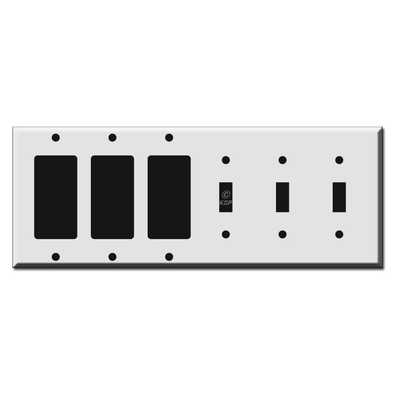 3 Decor Ground Fault Outlet 3 Toggle Light Switch Covers Kyle 3 decor ground fault outlet 3 toggle light switch covers kyle