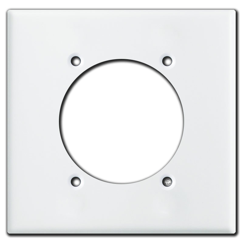 30 50 60 High Amp Outlet Cover Plate for 2.48'' Diameter Plug