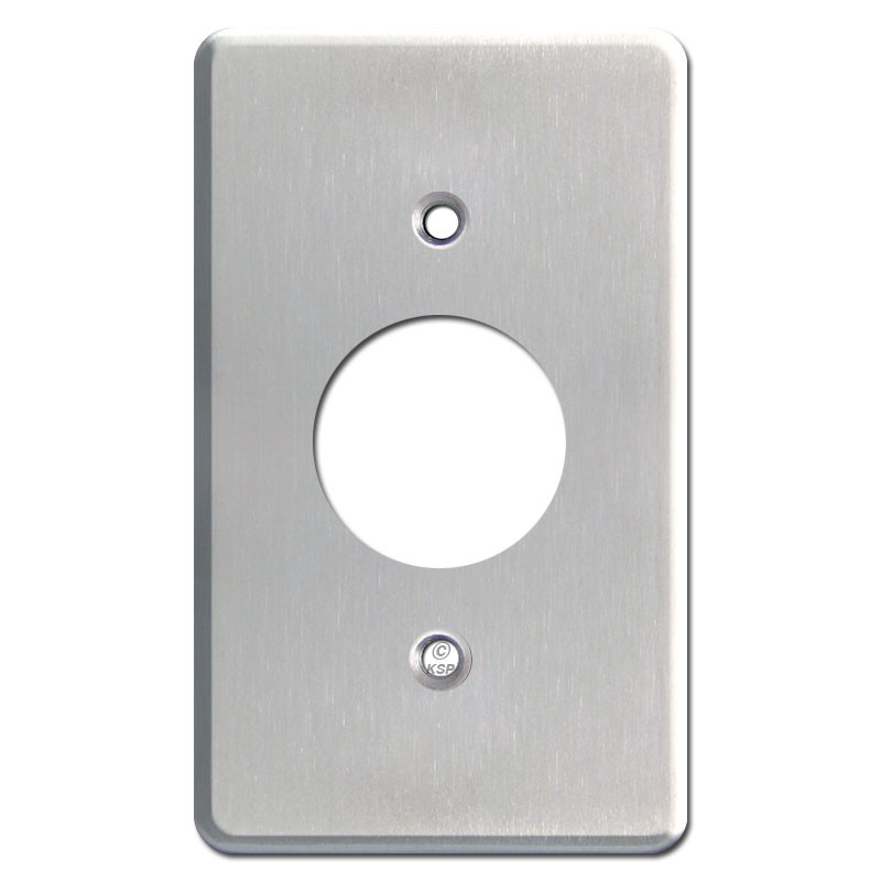 Extra Deep Single 1.4'' Round Receptacle Wall Switch Plate Covers