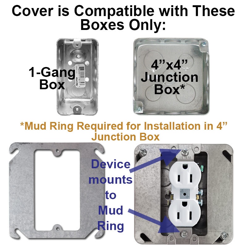 Wide Single Outlet Plate Covers Satin Stainless Steel