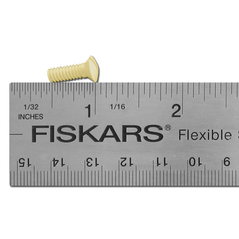 Ivory Plastic Screws for Wall Switch Plate Covers Kyle Switch Plates