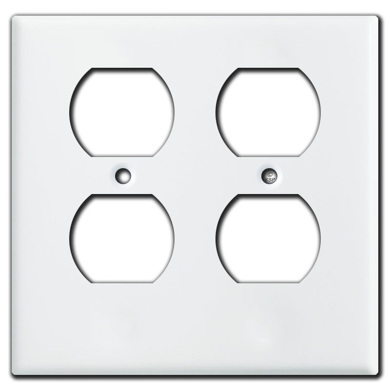 Oversized Outlet Cover Black Kyle Switch Plates