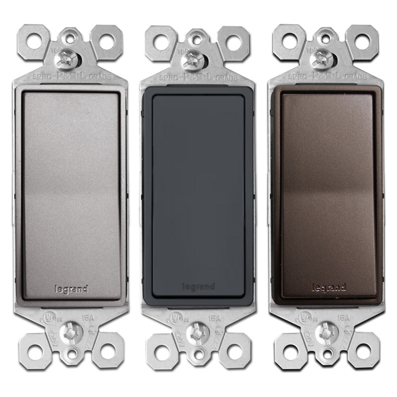 Triple Light Switches Dual S/P + 3-Way Legrand RCD113