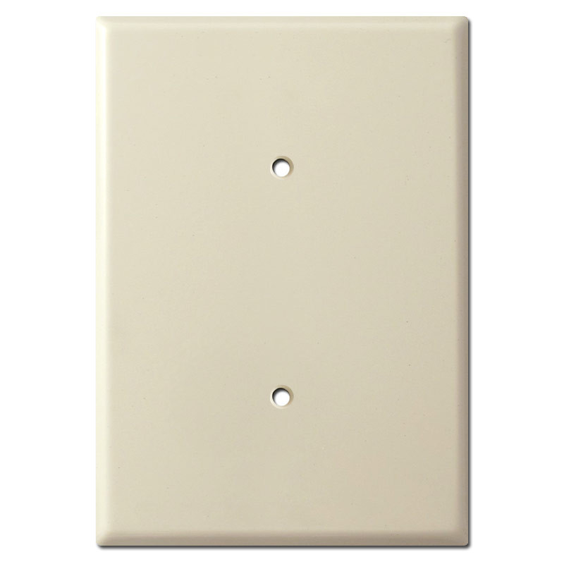 Ivory Jumbo Switch Plates and Outlet Covers