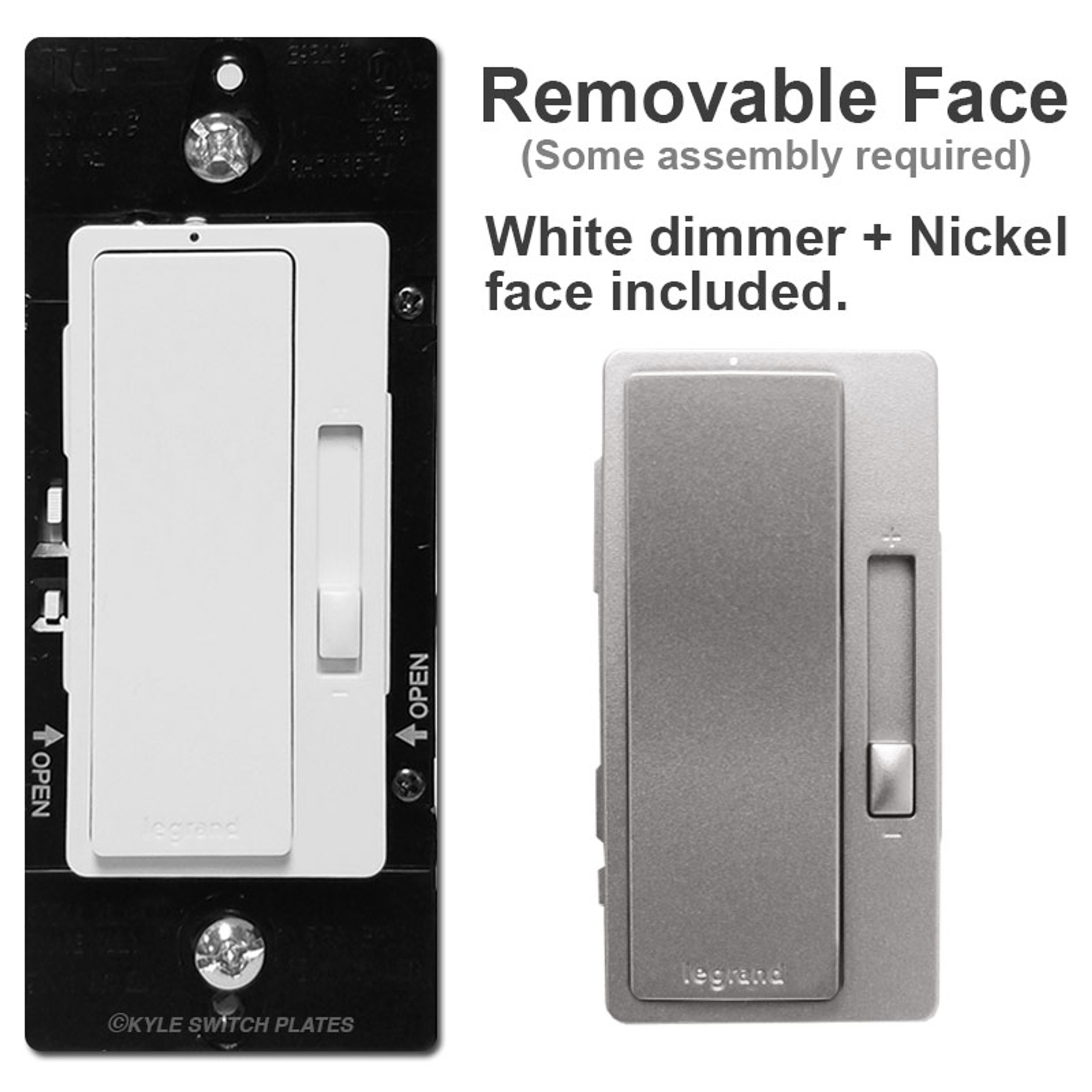 Universal Light Dimmer Switches MLV ELV LED CFL Nickel