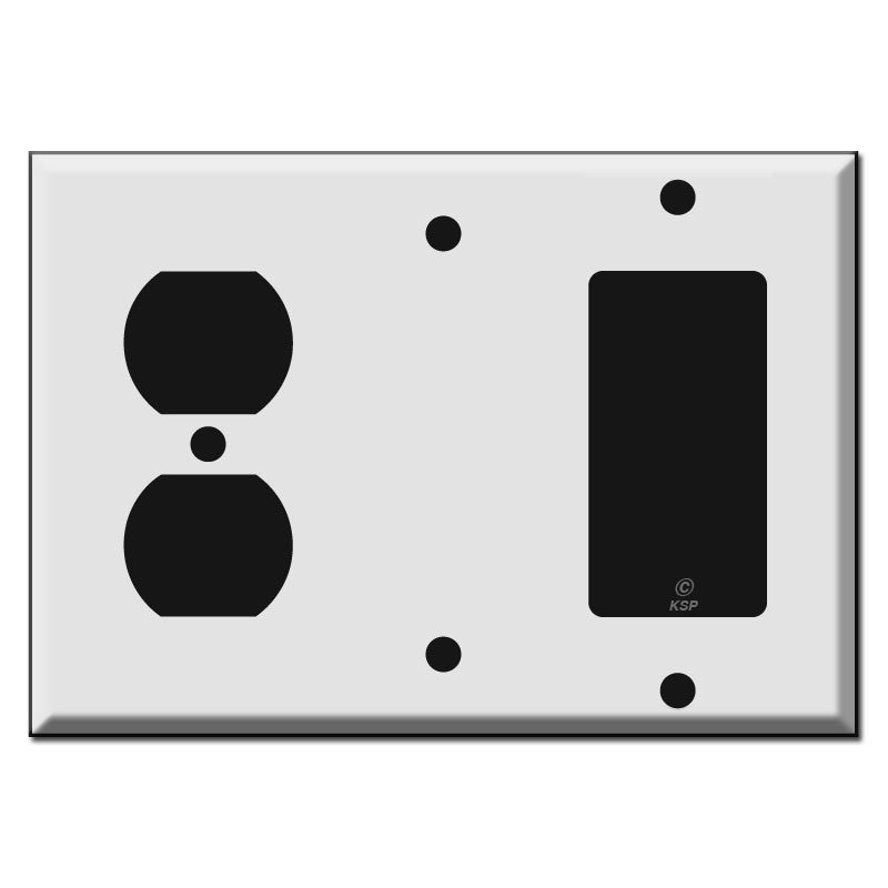 Duplex Blank Decora Wall Switch Covers Kyle Switch Plates