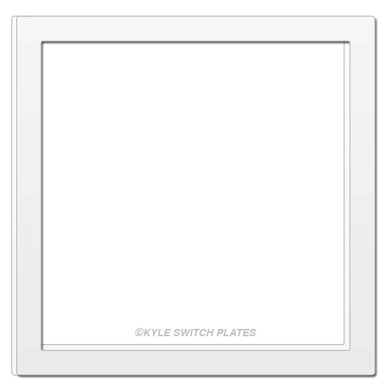 2Gang 1/8'' Depth Ring Wall Plate Extender for Lutron