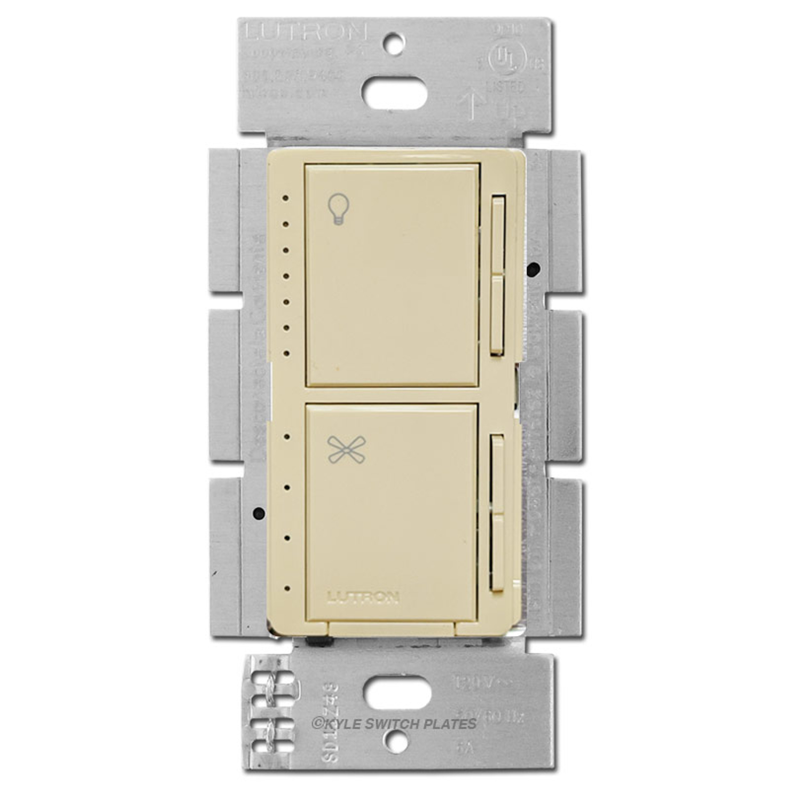 Lutron Stacked CFL LED Dimmer Fan Control Maestro Black lutron-stacked-cfl-led-dimmer-fan-control-maestro-black