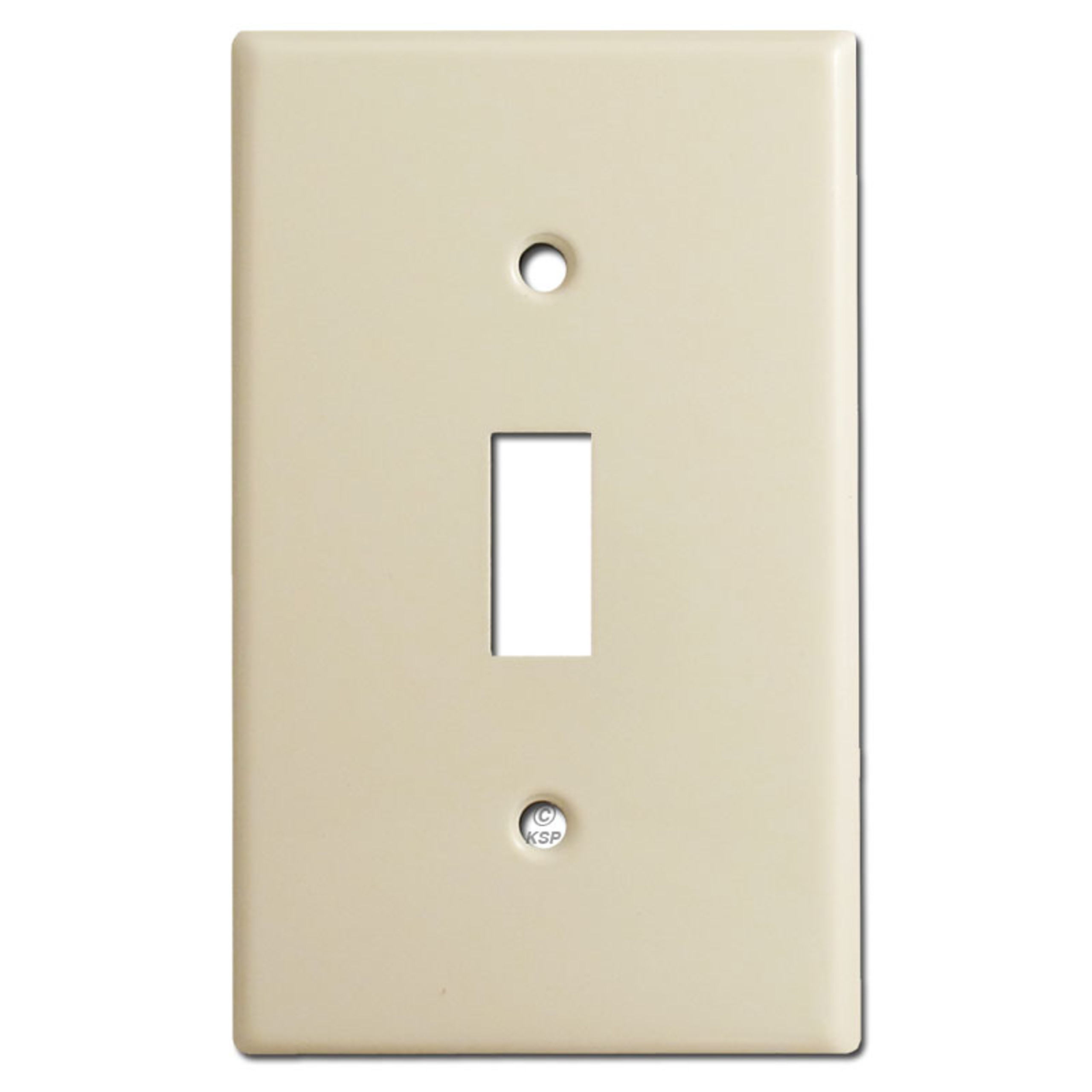 White Plastic One Toggle Light Switch Plates Kyle Switch Plates