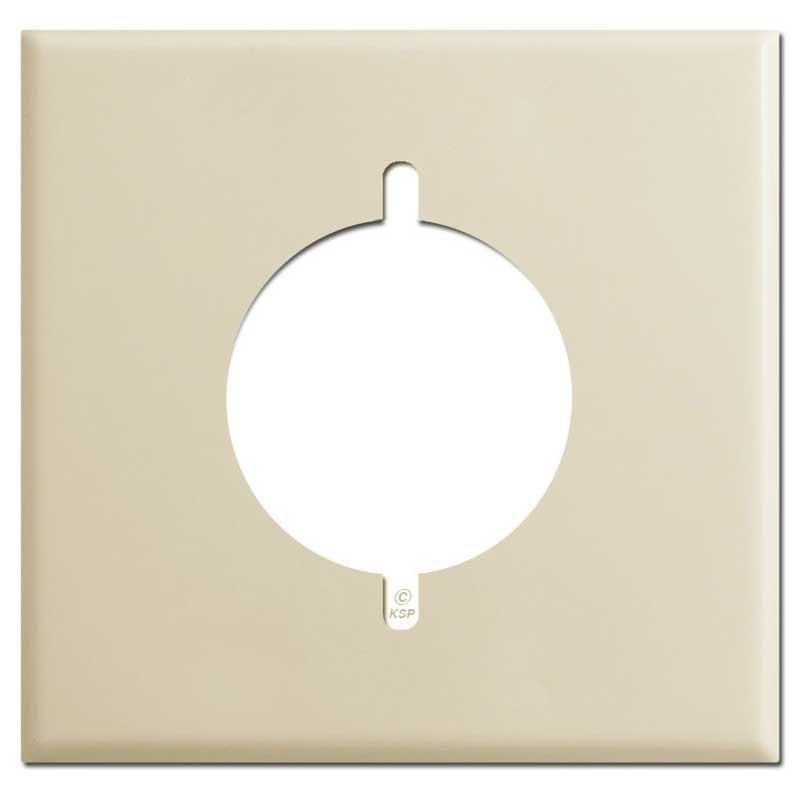 2Gang Range/Dryer Power Receptacle 30/50A Cover Ivory Kyle