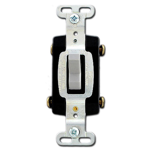 Gray Toggle Light Switches for Grey Electrical Wall Plates