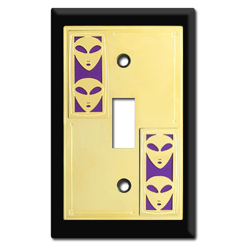 Switch Plates with Aliens