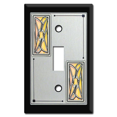 Switch Plate with Decorative Design