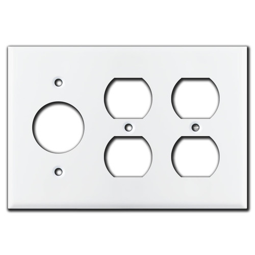 round duplex outlet wall switch plates