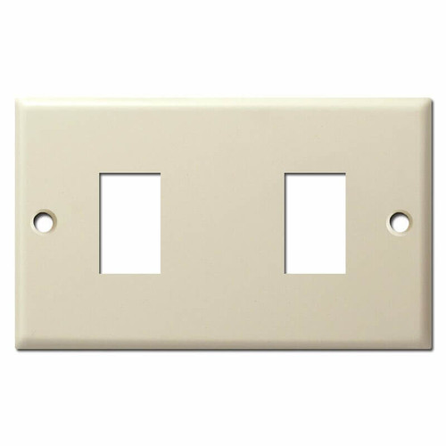 Old Type 2 Switch GE Low Voltage Switch Plate - Ivory