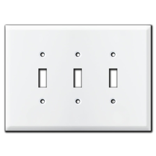 round duplex outlet cover wall plates white