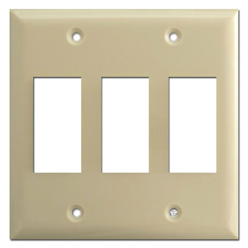 Touchplate 3 Genesis Low Volt Switch Plates - Ivory