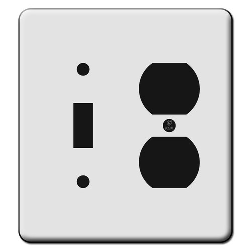 Tall 1 Toggle 1 Duplex Outlet Switch Plate Covers