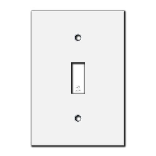 Tight-Space Flat Toggle Switch Cover