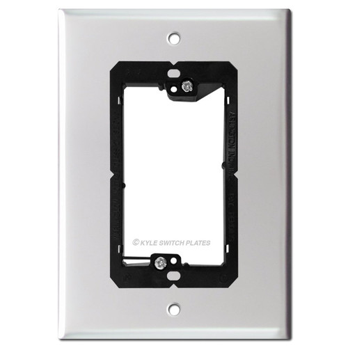 6" Video Doorbell Plate for Nutone Intercom Box - 5.25" Screw Holes