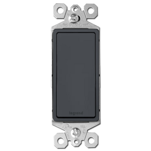 Graphite Decor Rocker Switch Three-Way