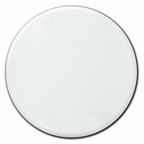 Round Blank Ceiling Box Blank Cover - No Screw Holes