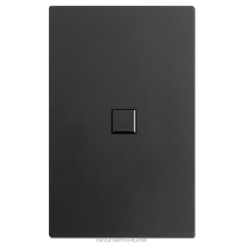 Touch Plate Mystique 2-Switch Low Voltage Control - Black