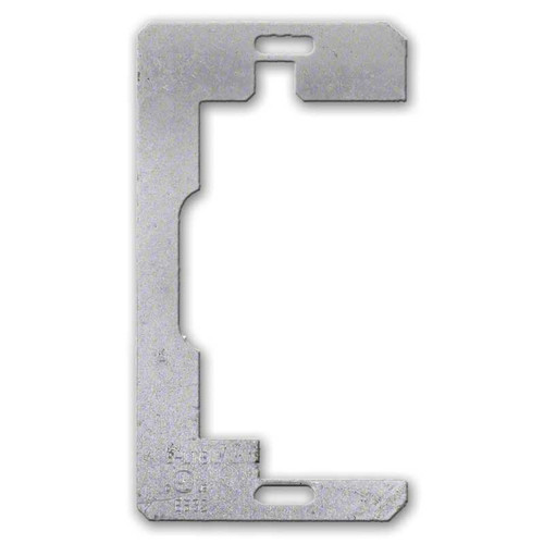 Electrical Device Retainer/Leveler for Stability on 1-Gang Box - Steel