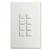 White Touch-Plate Mystique Control Stations - 8 Switches