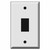 New Style Snap In Vertical GE Low Voltage Switch Plates