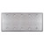 Five Blank Light Switch Plate Cover - Satin Stainless Steel