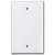 1 Blank Switch Plates - White