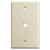 Cable Outlet Switch Plates for 3/8" Connector - Ivory