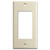 2.25" Inch Narrow Decora Rocker Light Switch Cover Plates - Ivory